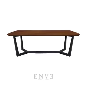 Meja Makan Modern Kayu Jati Minimalis