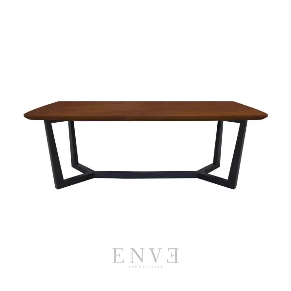 Meja Makan Modern Kayu Jati Minimalis