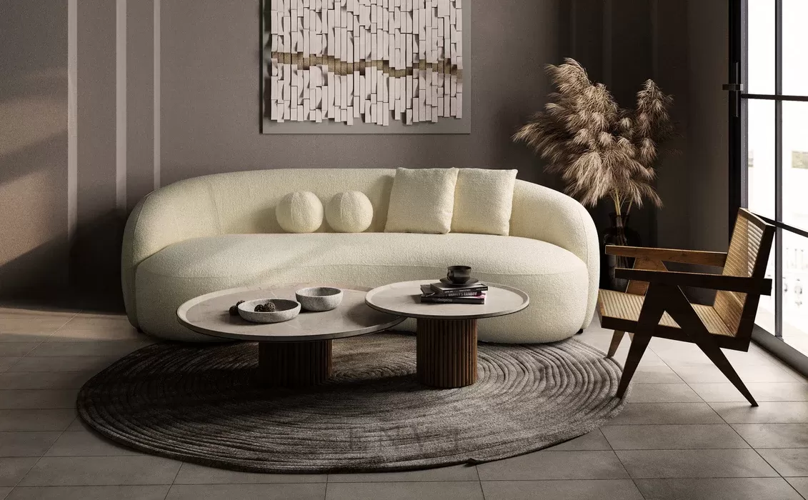 Modern Set Sofa Tamu 3 Seater Aesthetic di Ruang Tamu