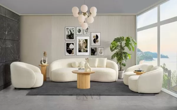 Set Sofa Tamu Minimalis Modern di ruang Tamu