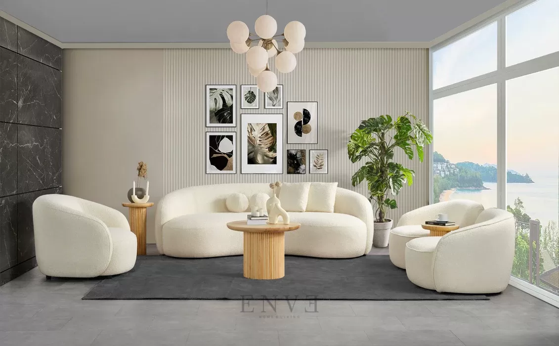 Set Sofa Tamu Minimalis Modern di ruang Tamu