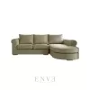 Sofa L 2 Seater Minimalis Ruang Tamu