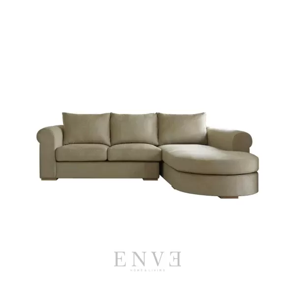 Sofa L 2 Seater Minimalis Ruang Tamu
