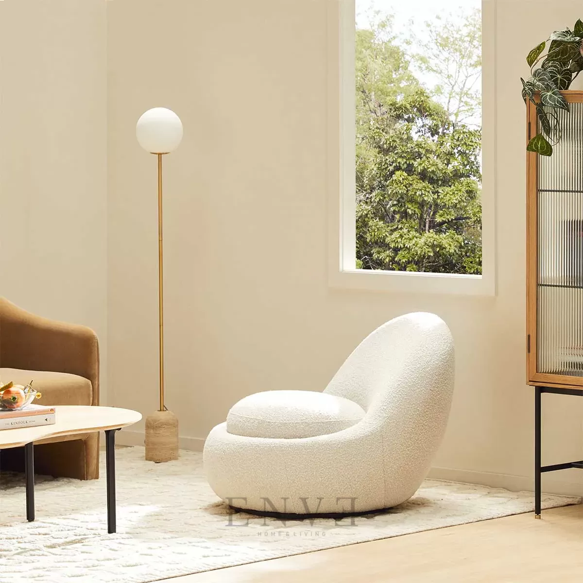 Sofa Modern 1 Seater Minimalis Armchair