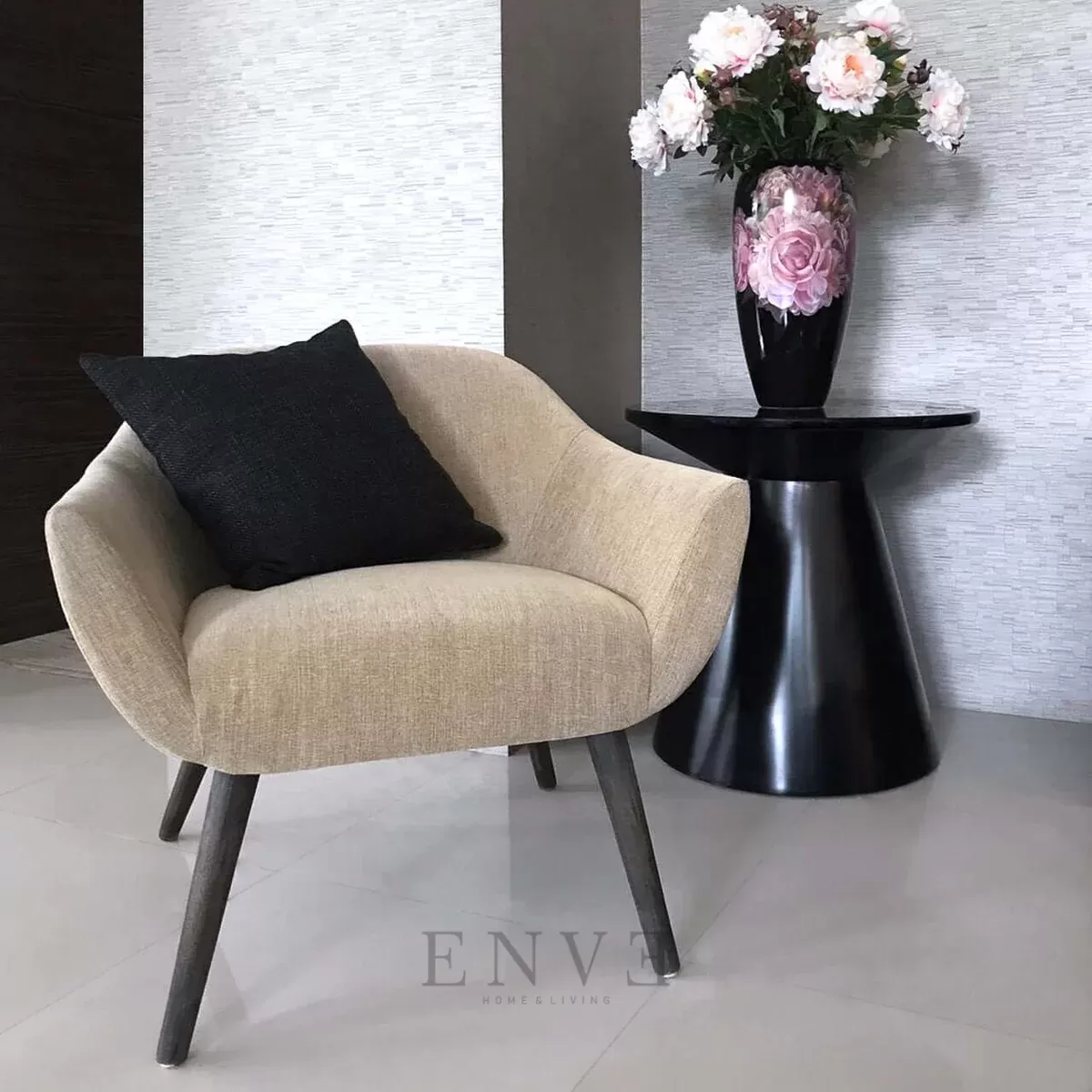 Kursi Sofa Modern Arm Chair 1 Seater,