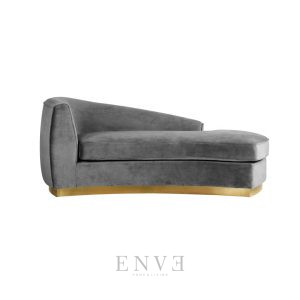 Sofa Santai Grey Modern Mewah