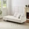 Sofa Santai, Kursi Malas Bangku Minimalis Modern Putih