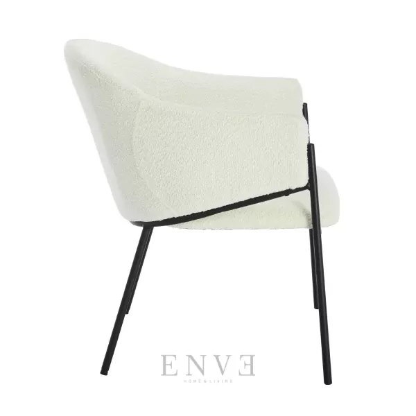 Sofa Santai Single Rangka Besi Armchair, Kursi Sofa Santai Single Frame Besi