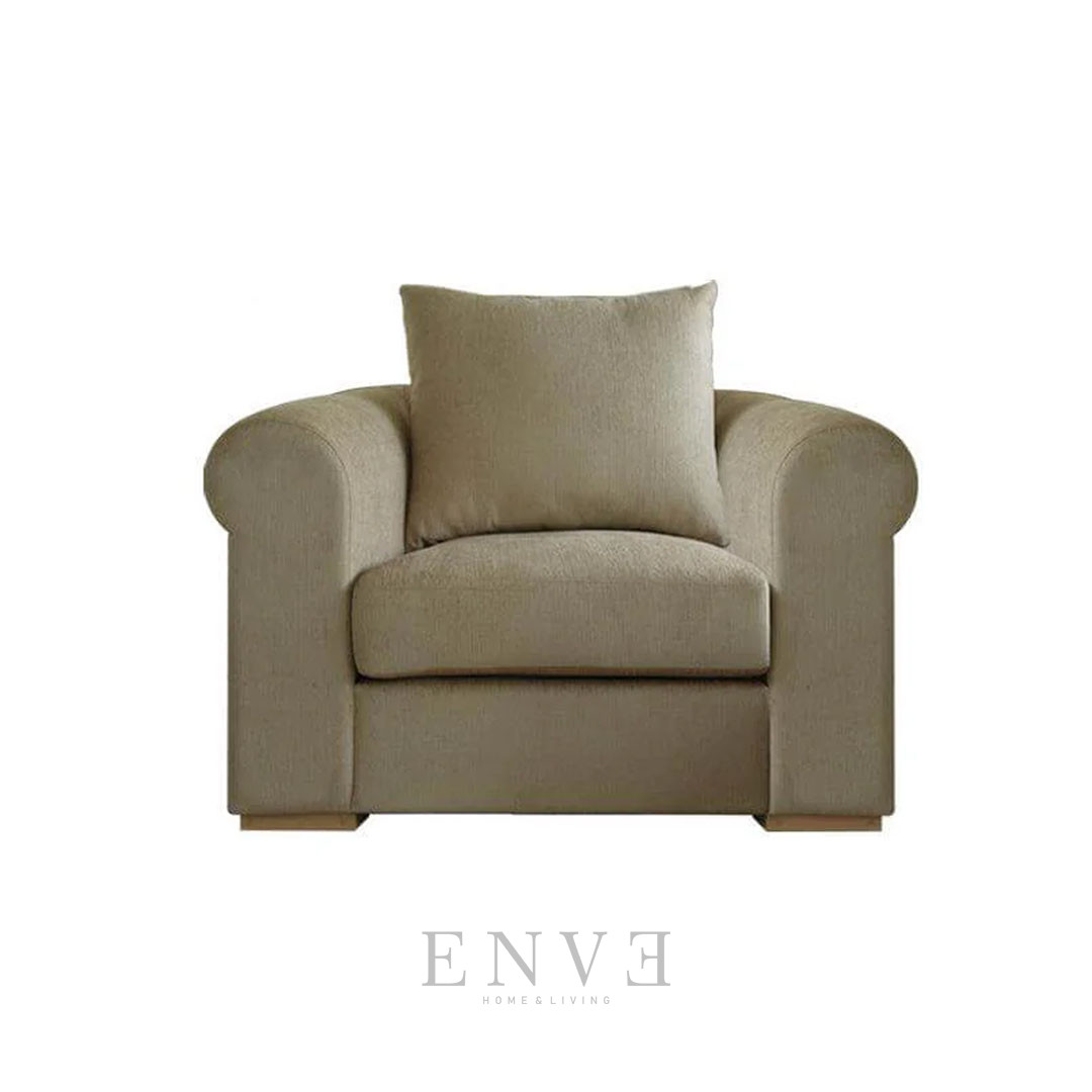 Sofa Single 1 Seater Armchair Minimalis Modern