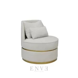Sofa Single Bulat Seat Minimalis