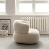 Sofa Single Santai Bulat Minimalis Modern