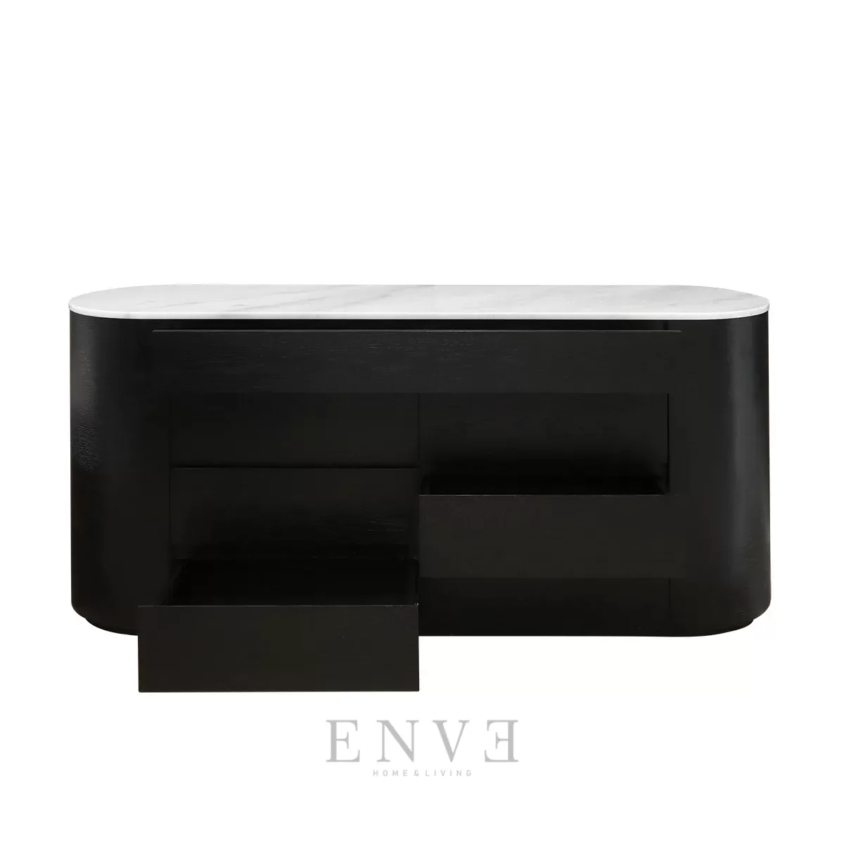 bufet meja kabinet minimalis ruang tamu modern