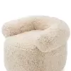 kursi sofa bulat 1 seat minimalis modern armchair
