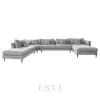 set sofa ruang tamu minimalis leter U
