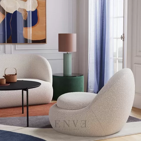 sofa modern 1 seater armchair ruang tamu