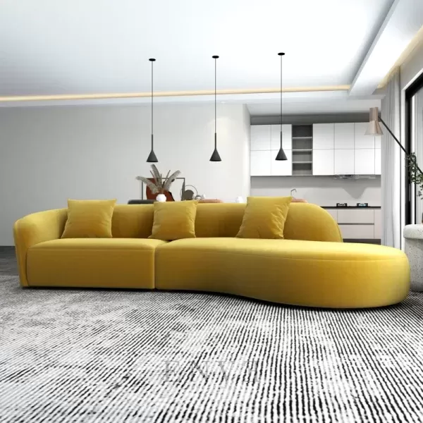 Japandi Sofa Tamu Sudut Modern Minimalis