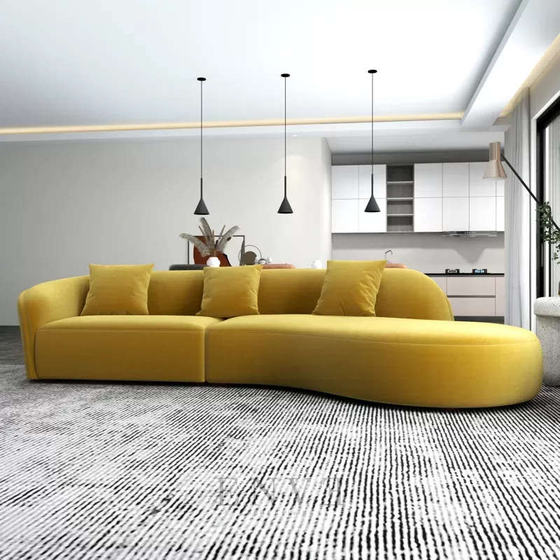 Japandi Sofa Tamu Sudut Modern Minimalis