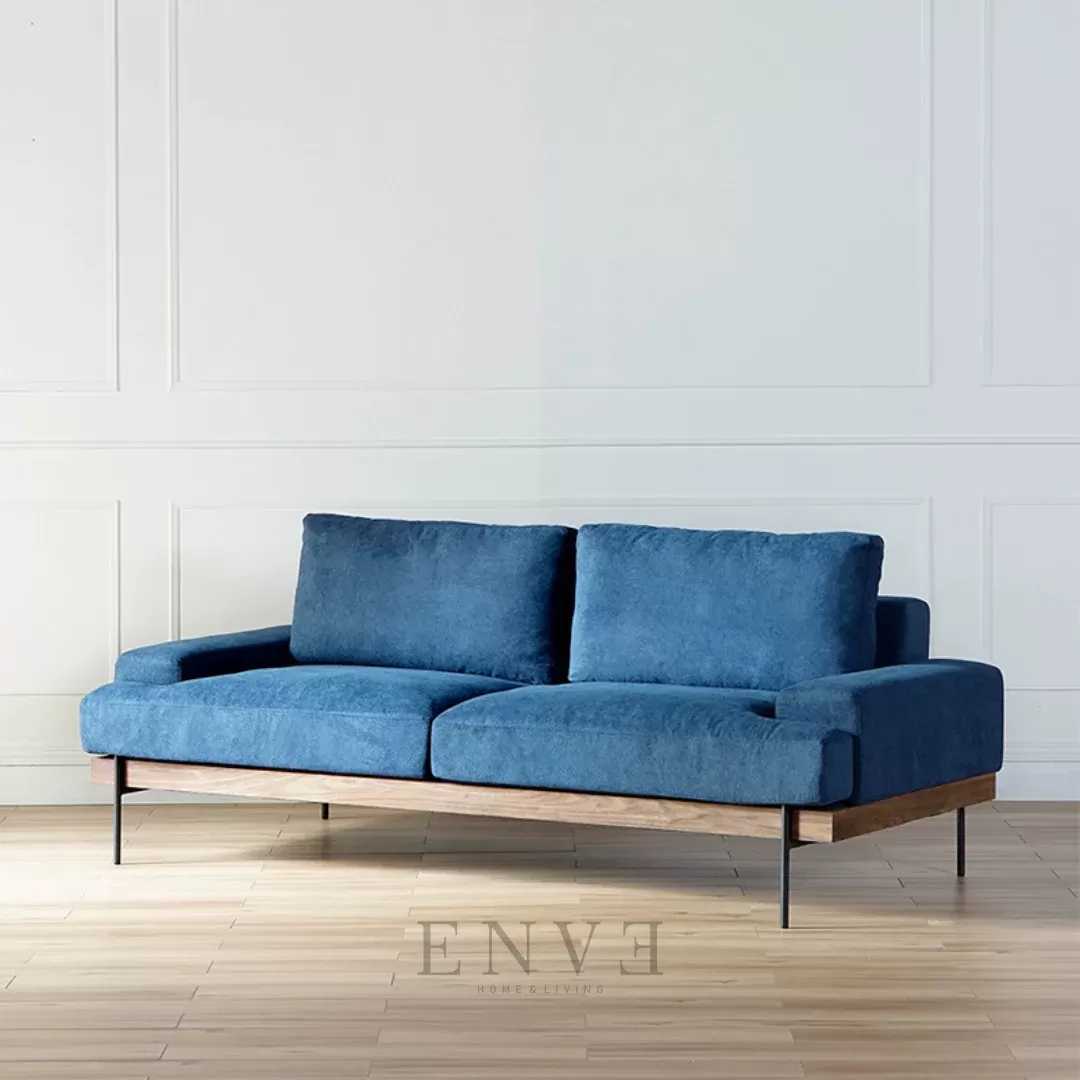Kursi Sofa Industrial Minimalis Modern 2 Seater