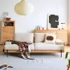 Kursi Sofa Industrial Minimalis Modern Putih