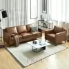 Kursi Sofa Kulit Minimalis 3 Seater