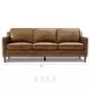 Kursi Sofa Kulit Minimalis 3 Seater