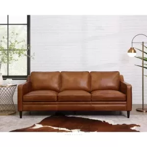 Kursi Sofa Kulit Minimalis 3 Seater