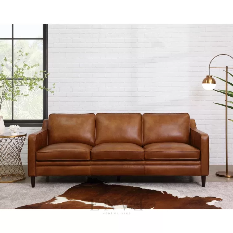 Kursi Sofa Kulit Minimalis 3 Seater