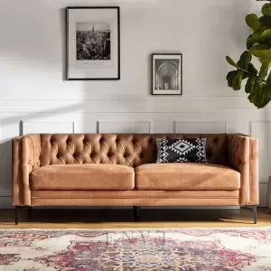 Kursi Sofa Kulit Minimalis