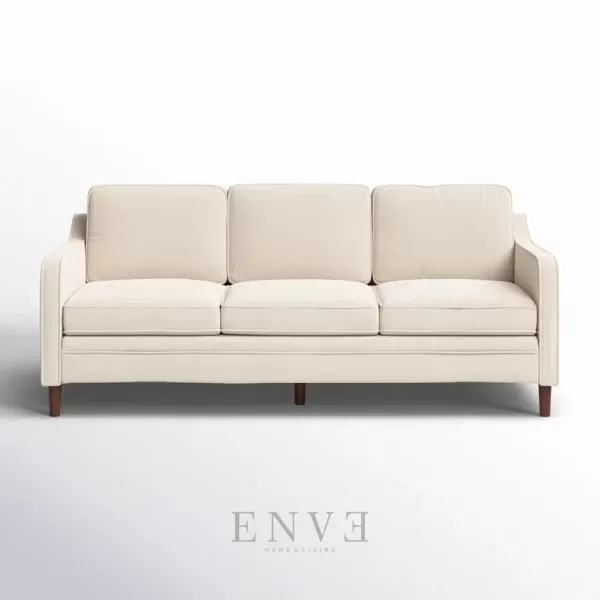 Kursi Sofa Minimalis Mewah 3 Seater Putih