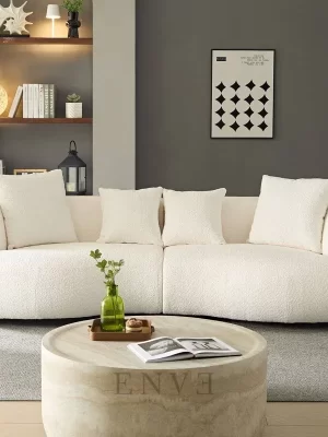 Kursi Sofa Modern Lengkung Ruang Tamu