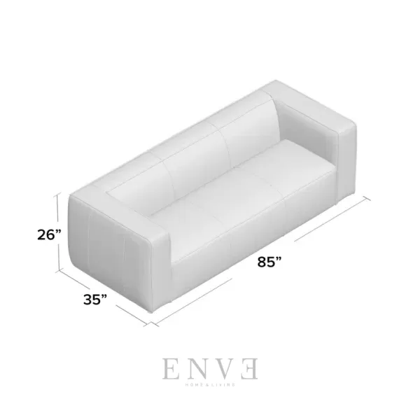 Sofa Kulit Minimalis 3 Seater (8)