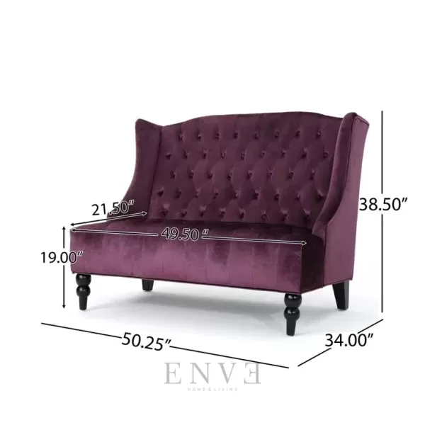Sofa Mewah Modern 2 Seater