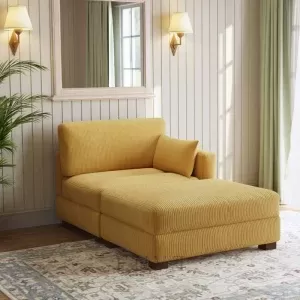 Sofa Santai Single Minimalis Orange