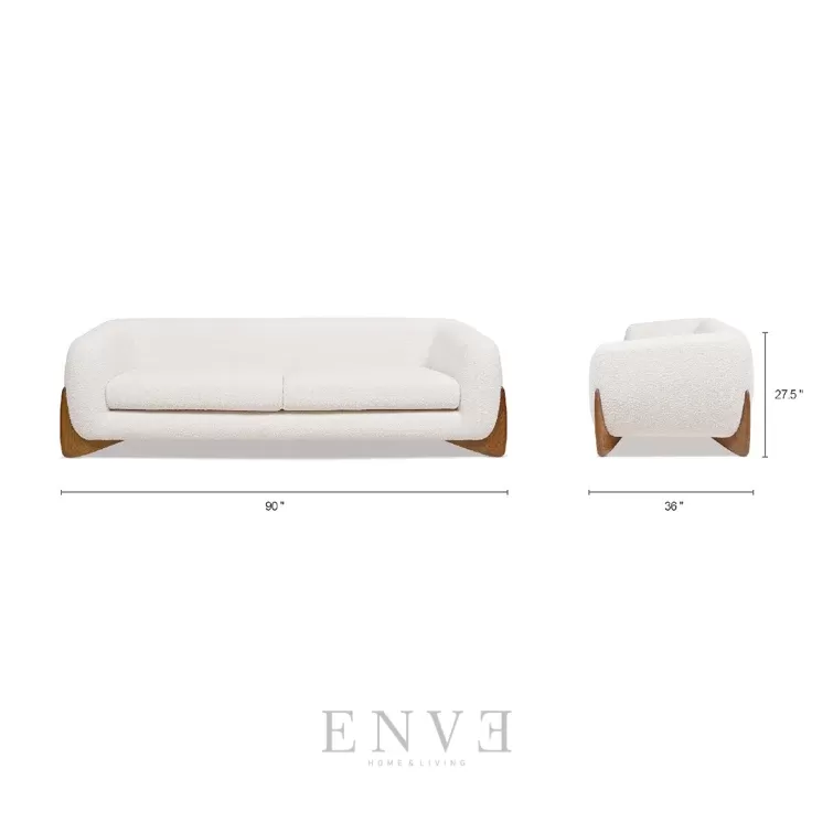 Ukuran Sofa Minimalis Modern 2 Seater