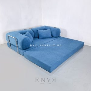 Teddy Sofa Modern Blue Sapphire
