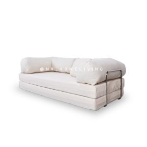 Sofa Teddy 200 Linen Canvas | Sofa Modern Minimalis Viral